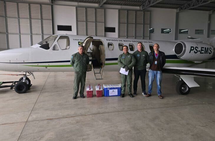 Imagem de compartilhamento para o artigo Mato Grosso do Sul mobiliza aeronave para garantir transplante de órgãos da MS Todo dia